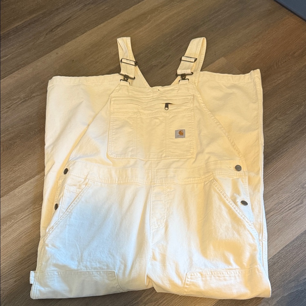 Carhartt Off-White Bib Overalls